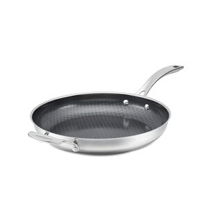 FusionPlus Hybrid Stainless Steel 12" Skillet with Helper